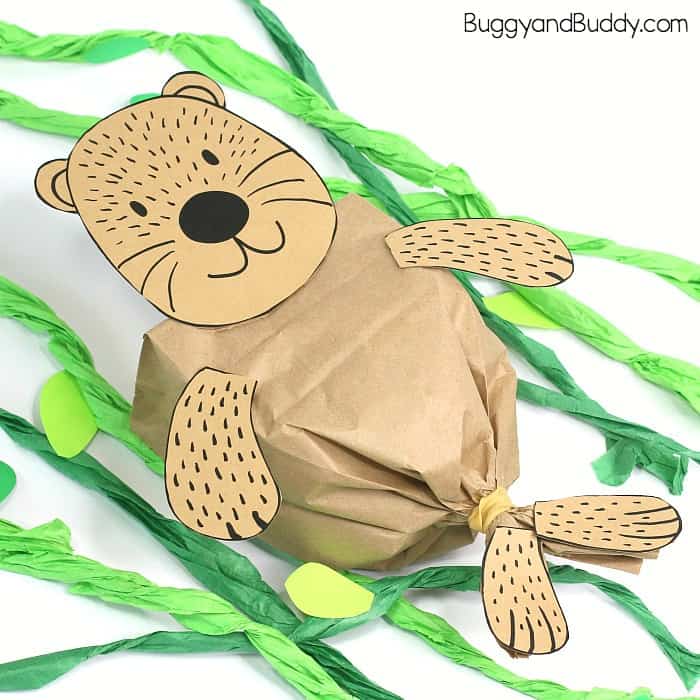 Simple-To-Make Sea Otter Crafting For Kids