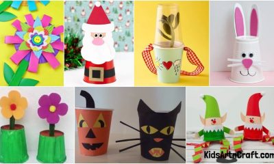 Small Paper Cup Craft Ideas