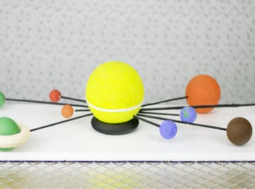 Solar System Projects for Students Using Styrofoam Balls
