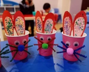 Paper Cup Rabbit Rabbit Paper Cup Craft Ideas - Kids Art & Craft