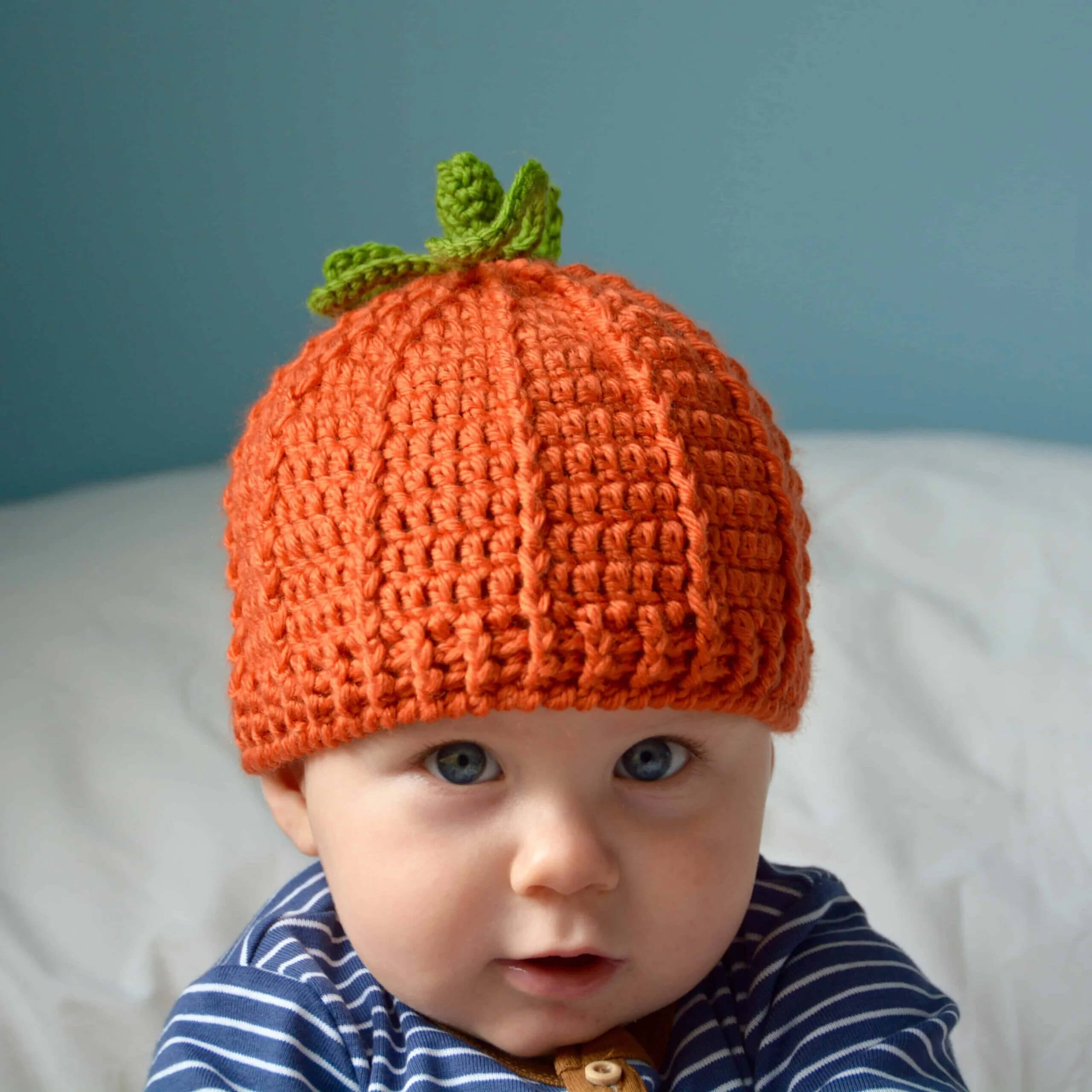 Super Cute Crocheted Pumpkin Hat For Toddlers Crochet Pumpkin Patterns