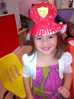 Super Easy Firefighter Hat Craft Using Paper Plate