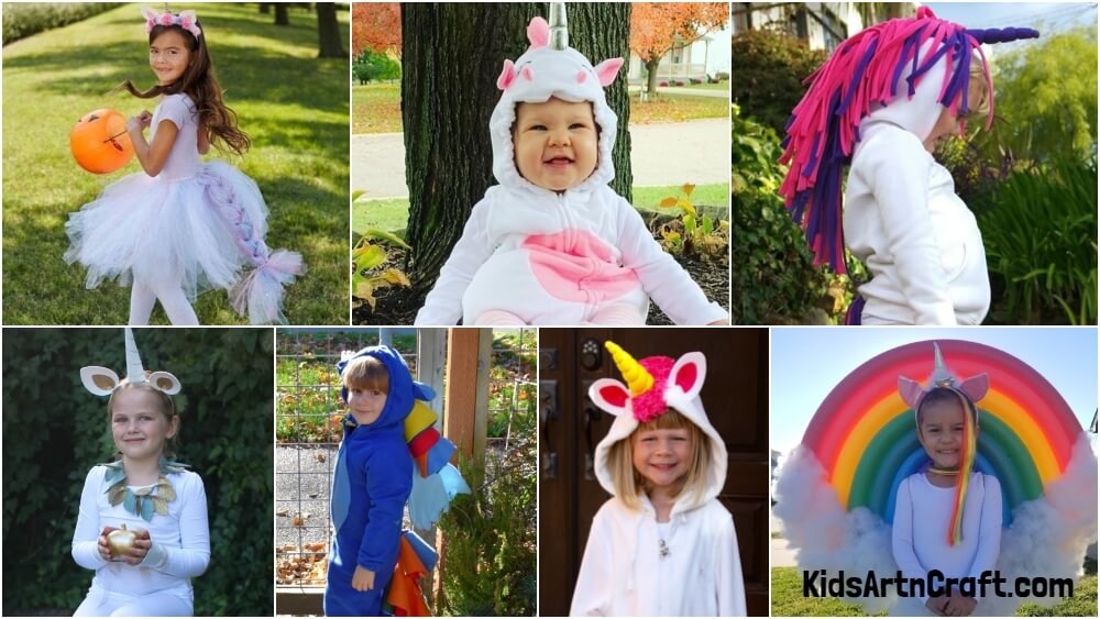 Unicorn Costume DIY Ideas for Kids