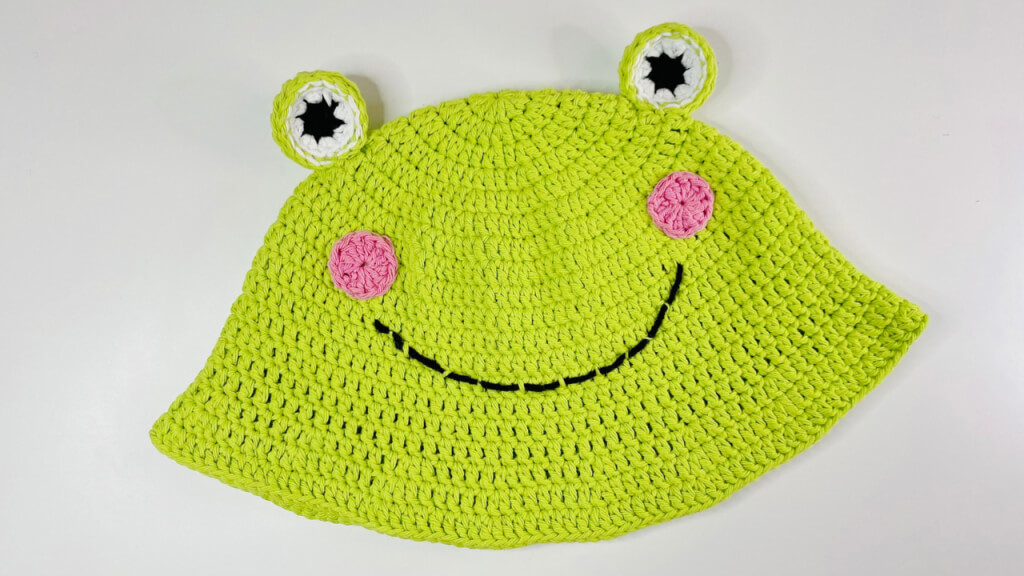 Unique & Cute Crochet Frog Bucket Hat For KidsCrochet Bucket Hat Pattern 