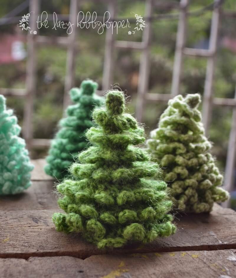 Unique Crochet Christmas Tree Craft For DecorationCrochet Christmas Tree Patterns 