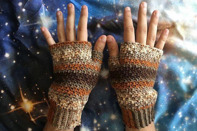 Unique Griddle Stitch Mitts For Adults To Make Crochet Fingerless Gloves Patterns 