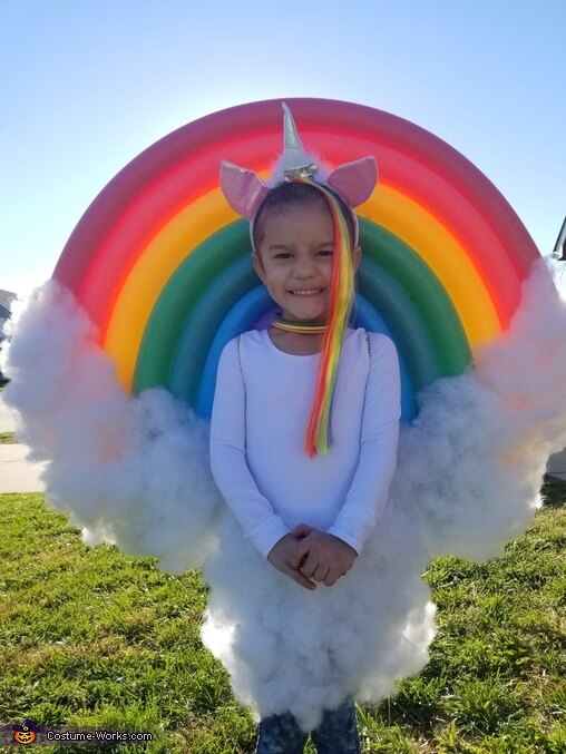 Unique Rainbow Unicorn Costume Craft For Preschoolers