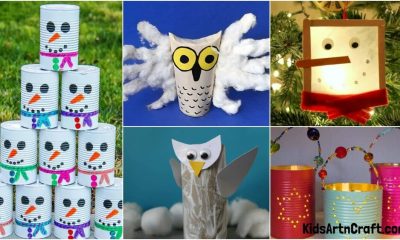Upcycled Winter Crafts