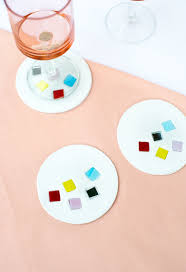 Very Simple To Make Coaster Crafts Using Air Dry Clay