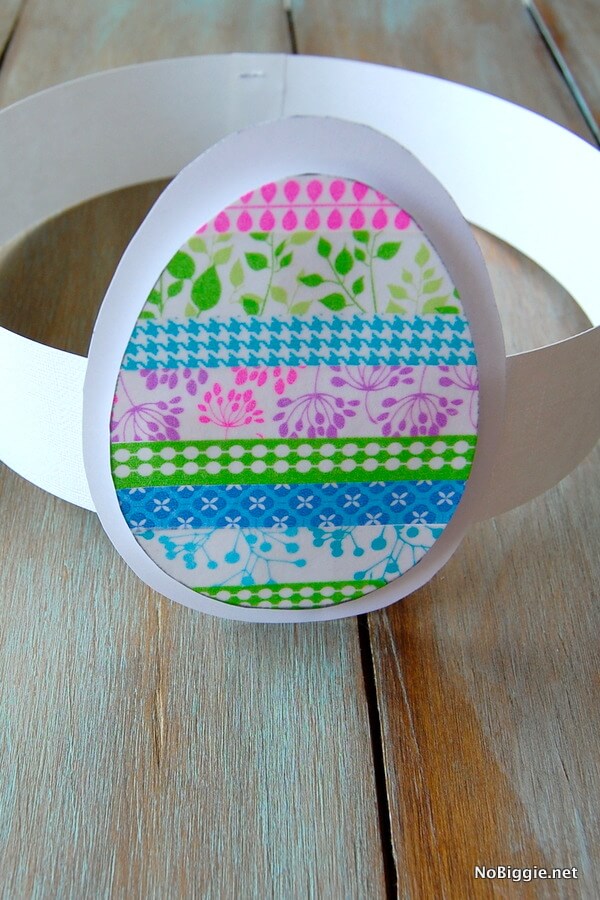 DIY Washi Tape Easter Crafts For Kids