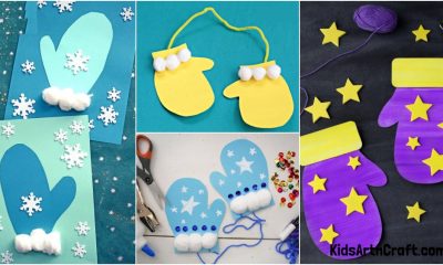 Winter Mitten Craft For Preschoolers