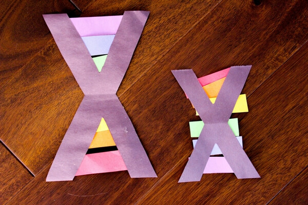 X For Xylophone Alphabet Letter Craft Using Construction PaperAlphabet Crafts for Kindergarten