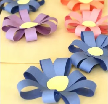 3D Flower Educational Crafts For Elementary Student