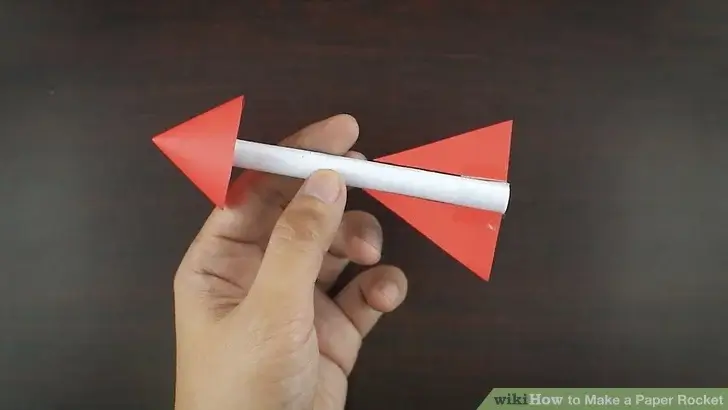 5 Min Craft For Making Paper Straw Rocket
