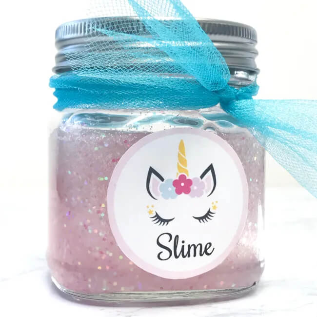 Unicorn Slime Jar Crafts Adorable Mason Jar Unicorn Craft For Kids Using Slime