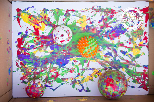 Easy Ball Painting Ideas Amazing Ball Art For Kids To Make During Holidays
