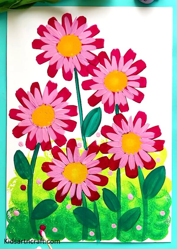 Stunning Sunflower Art For Children 