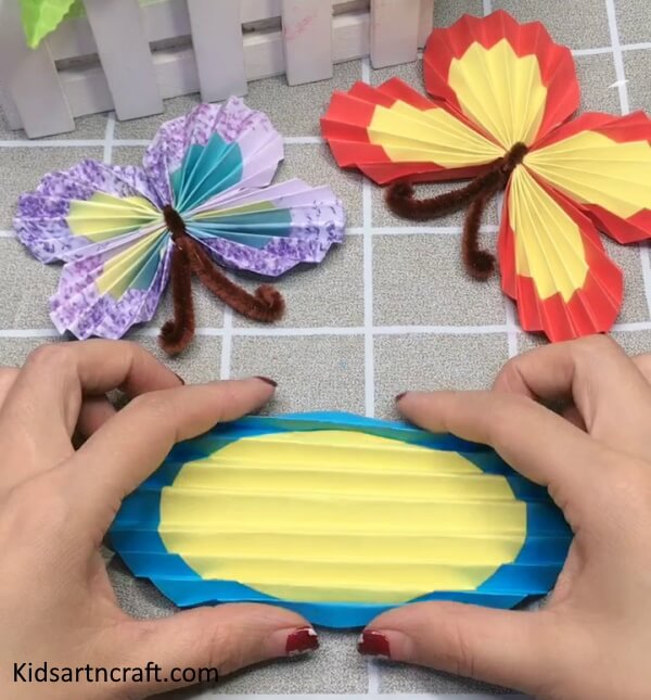 Step By Step To Make Perfect Paper Butterfly Craft Idea For Kids