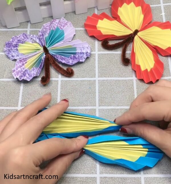 Learn How To Make Paper Butterfly Art Idea For Kids