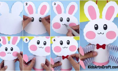 Beautiful Paper Cup Bunny Craft For Kids