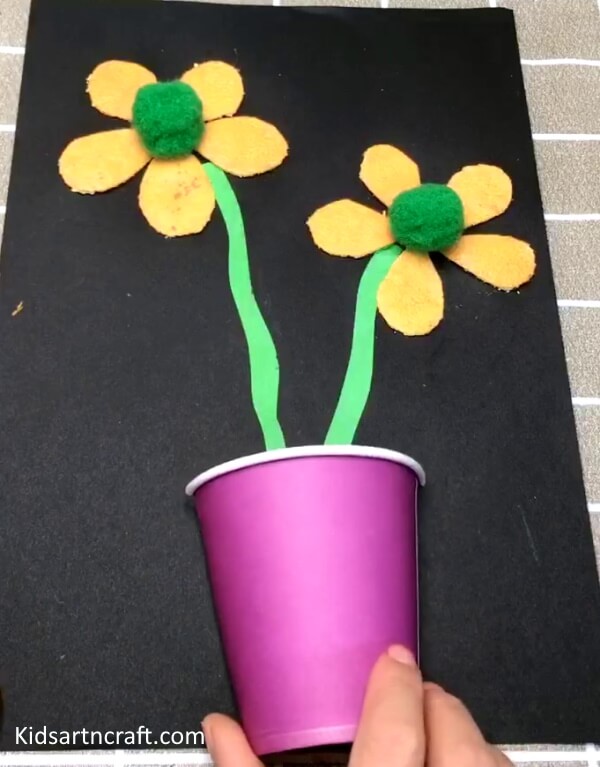 Homemade Idea To Make Orange Peel Of Craft Idea For Kids Best of Waste Flower Pot Craft Using Orange Peel &amp; Paper Cup - Step by Step Instructions