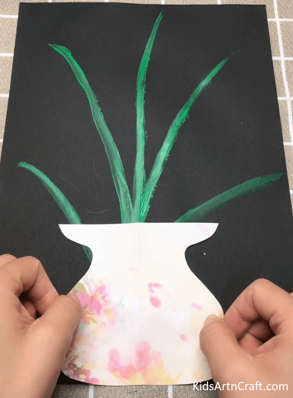 Creative Paper Activity To Make Flower Painting Art & Craft For Kids Colorful Flower Painting With Pista Shells - Step by Step Tutorial