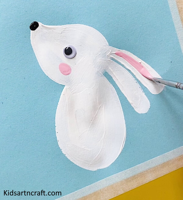 Acrylic Paint Is Used To Make Perfect Bunny Craft Idea For Children