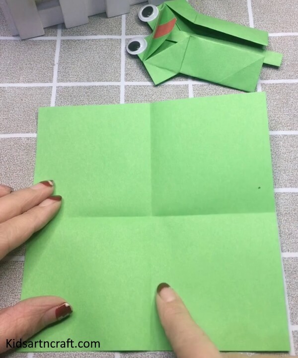 Cool Paper Activity To Make Frog Craft Idea For Beginner
