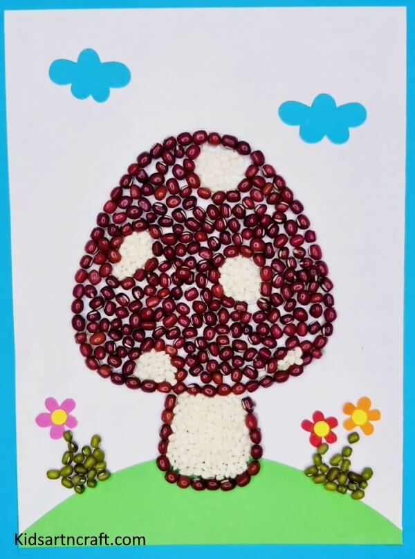 This Is Your Final Mushroom - Crafting a Painting Using Mushroom Seeds