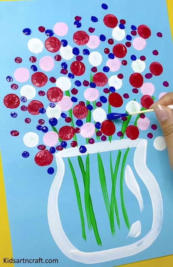 Super & Simple Cute Flower Painting Art Craft For Preschoolers DIY Simple Flower Painting Art