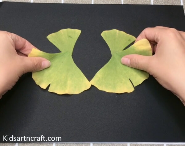 DIY Creativity To Make Dancing Girls Craft Idea With Leaves