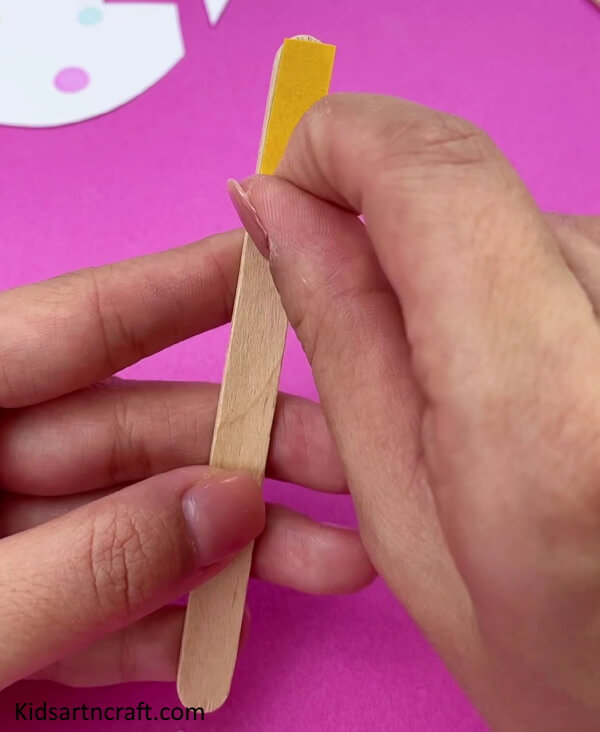 Art Ideas To Make Bunny Chick Craft With Popsicle StickEaster Egg Chick Craft Using Popsicle Stick