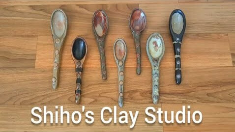 Easy Craft Idea For Clay Spoons With Air Dry