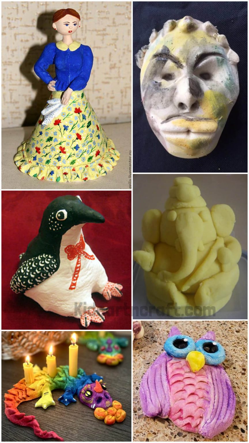Easy Salt Dough Sculpture Ideas Kids Art & Craft