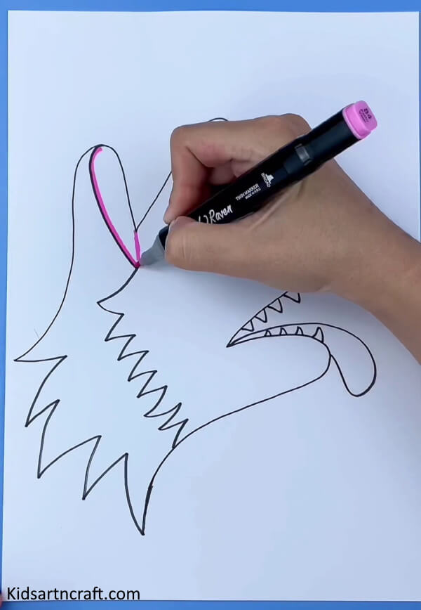 Easy & Simple To Make A Draw Beautiful Handprint Dog Using Marker Easy & Simple Handprint Dog Painting For Kids