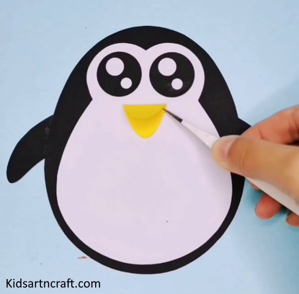 Adorable To Make Nose Of Penguin Craft Idea For Kids