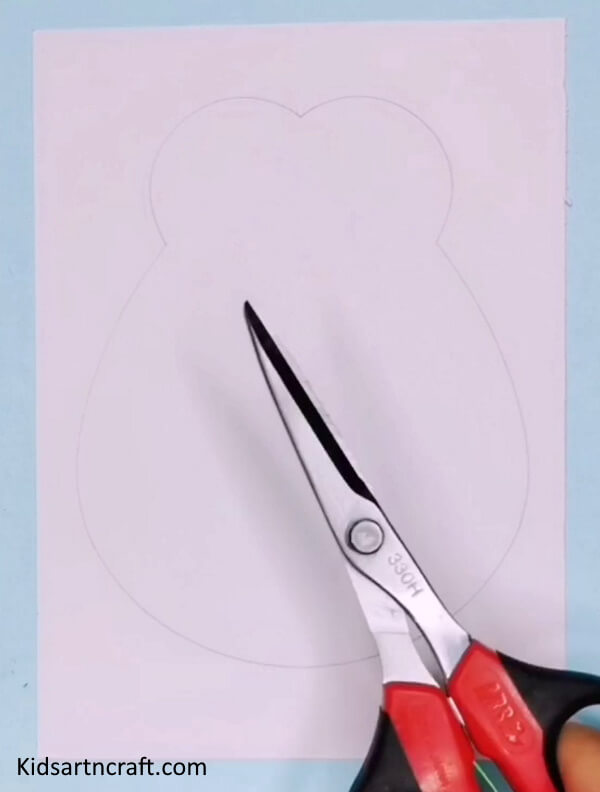 Easy To Make A Draw To Cut Penguin Craft Idea Using Scissor