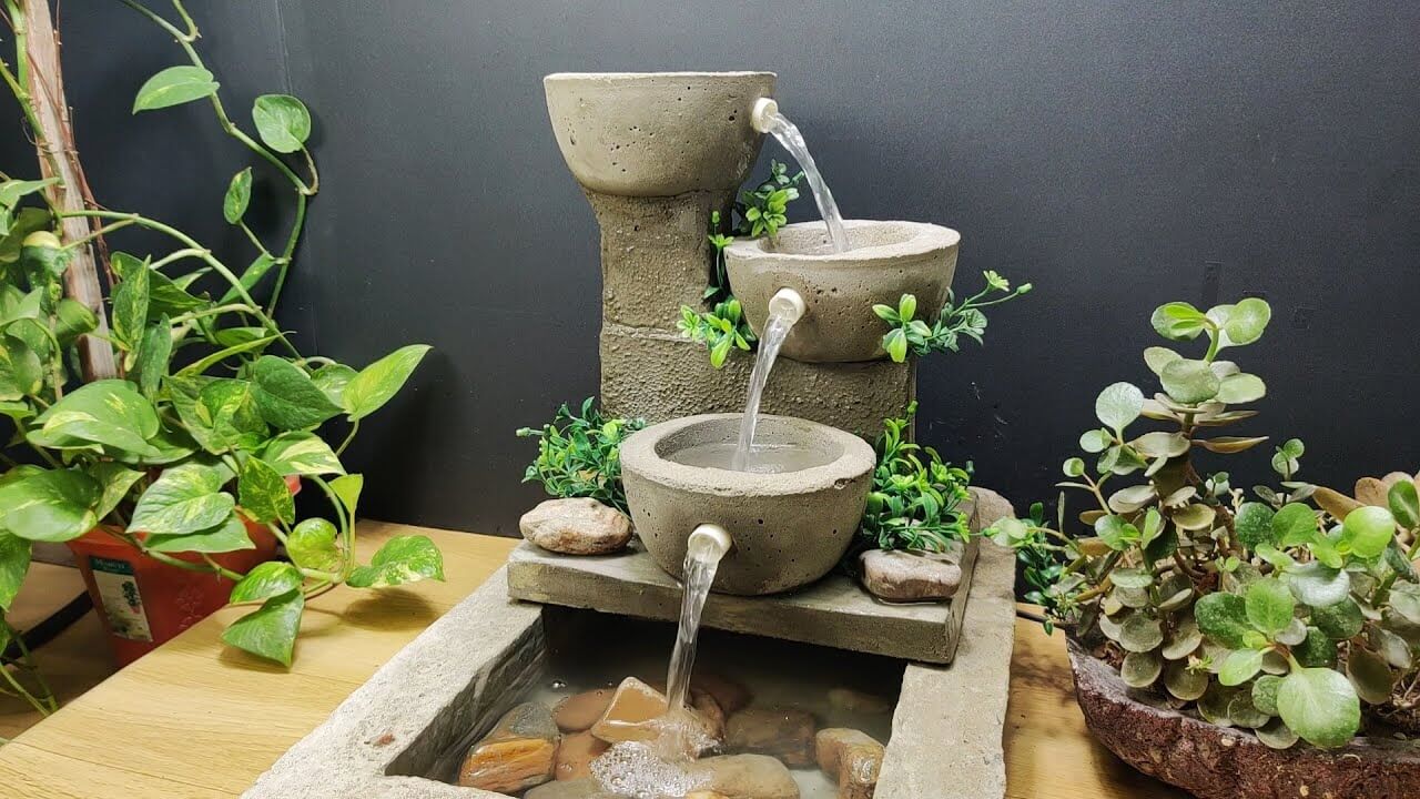 Fabulous & DIY Indoor Water Fountain Ideas
