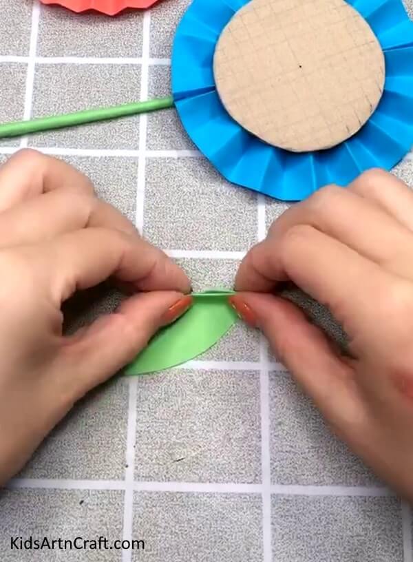 Handmade Paper Sunflower Craft Idea For Children