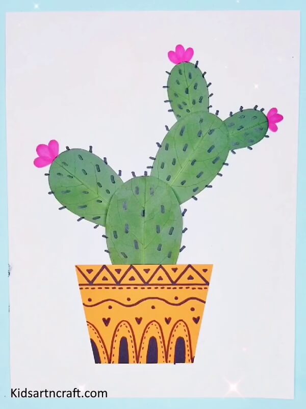 Amazing Art & Craft Making Cactus Flower Pot Craft For KidsFun To Make Cactus &amp; Flowerpot Art &amp; Craft