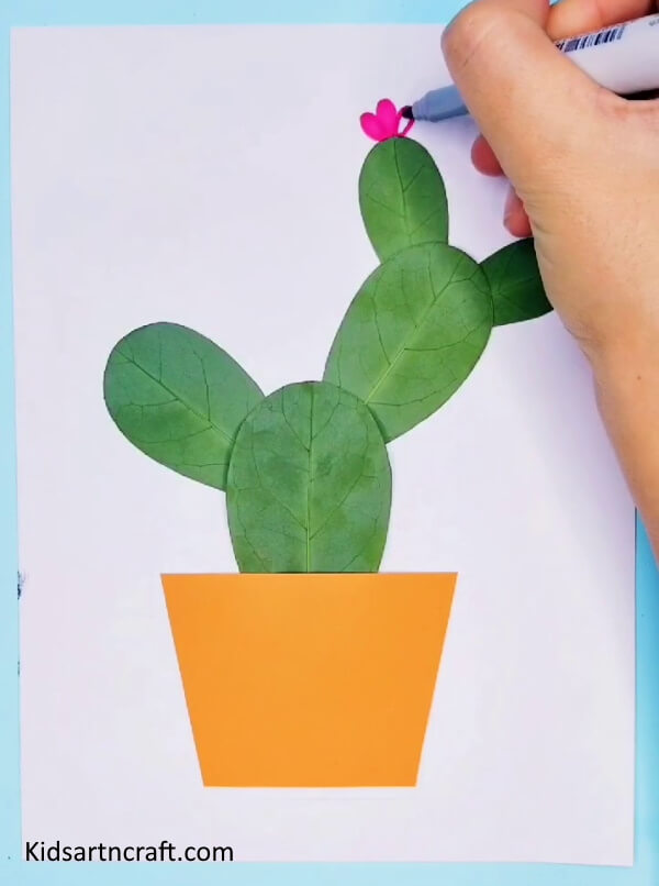Creativity Idea To Make Beautiful Cactus Flower Pot Art & Craft For ToddlerFun To Make Cactus &amp; Flowerpot Art &amp; Craft