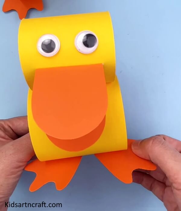 Your Paper Chick Is Ready! -Fun To Make Paper Chick Craft