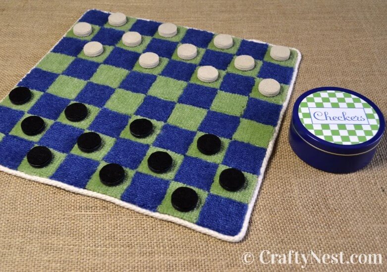 How To Make Carpet Checkerboard For Home Decor
