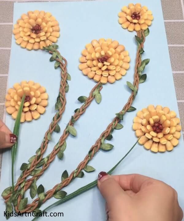 Cool Artwork To Make Beautiful Flower Craft Idea For Kids Using On Paper