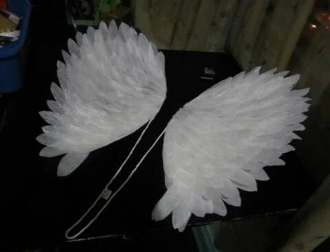 Lovely Easy & Simple Angel Wings Craft For Kids