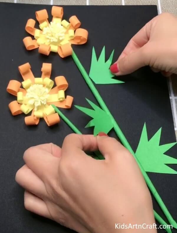 DIY Project Idea To Make Paper Flower Craft Idea For School