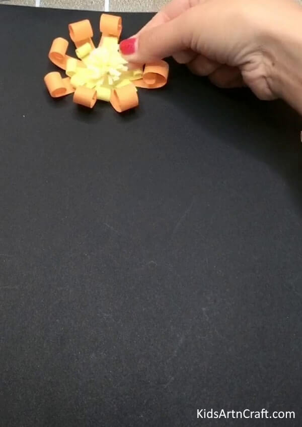 Simple & Fun To Make Paper Flower Craft Idea For Kids