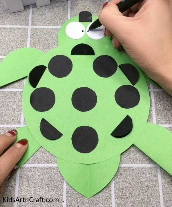 Handmade Paper Turtle Craft Idea For Kids