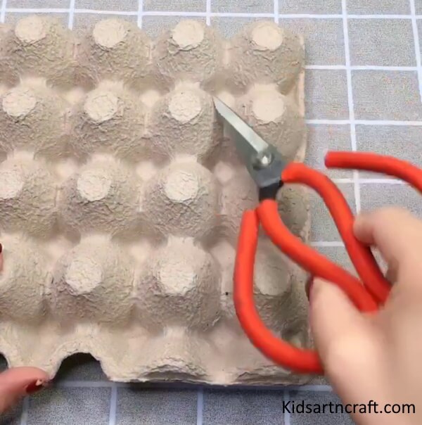 Simple To Make Recycled Egg Tray Craft Idea For Beginner