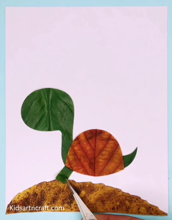 DIY Turtle Leaves Craft Idea With Step By Step Tutorial 